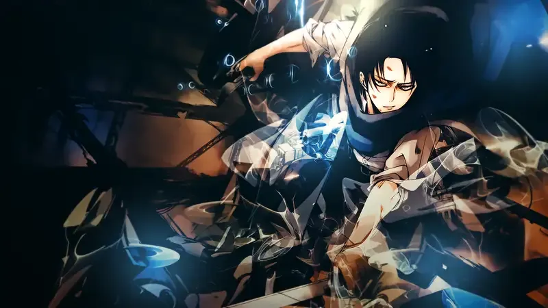 Ảnh Levi Ackerman ngầu 8