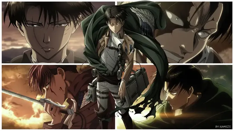 Ảnh Levi Ackerman ngầu 9