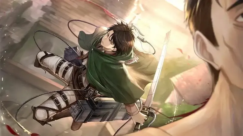 Ảnh Levi Ackerman ngầu 20
