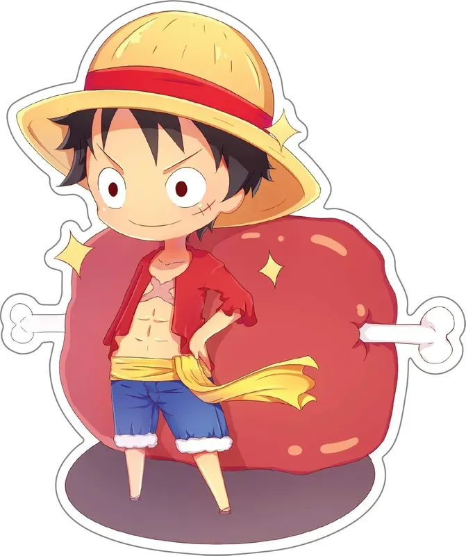 Hình ảnh Luffy chibi siêu cute