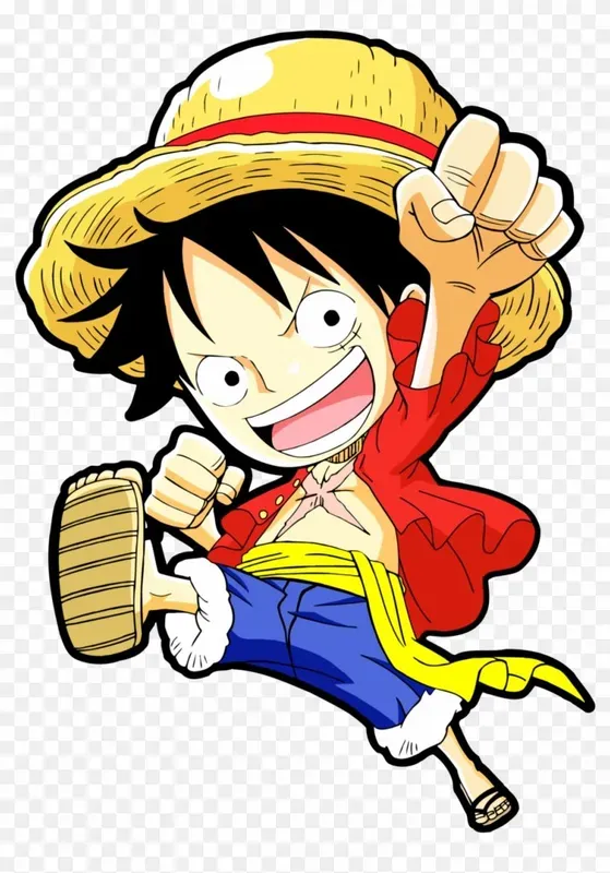 Hình ảnh Luffy chibi siêu cute