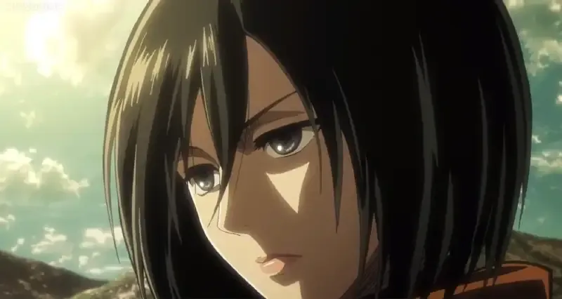 Ảnh Mikasa Ackerman buồn7
