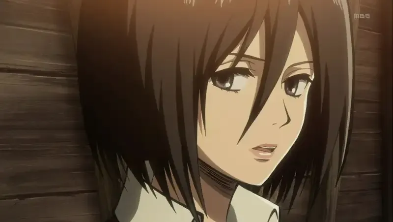 Ảnh Mikasa Ackerman buồn10