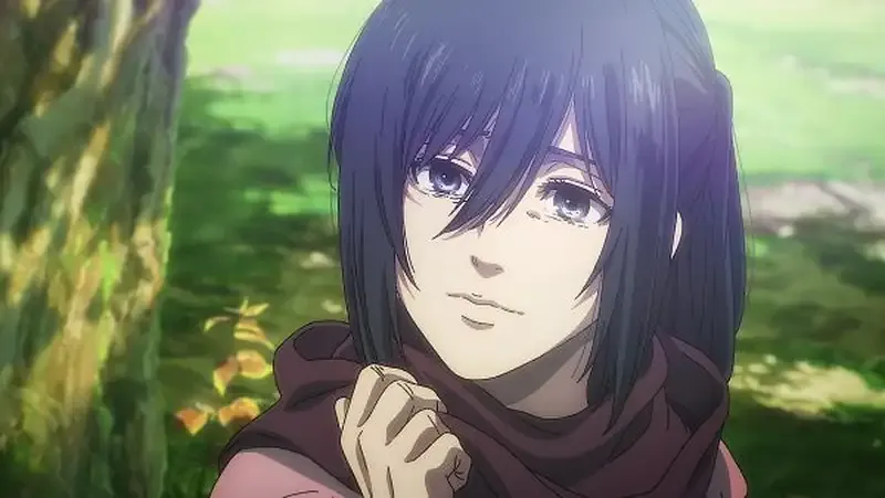 Ảnh Mikasa Ackerman buồn13