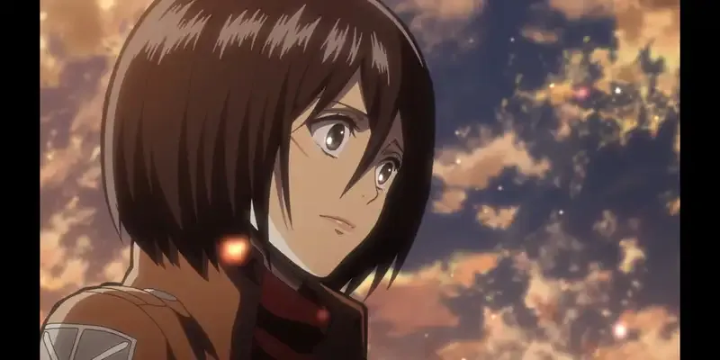 Ảnh Mikasa Ackerman buồn14