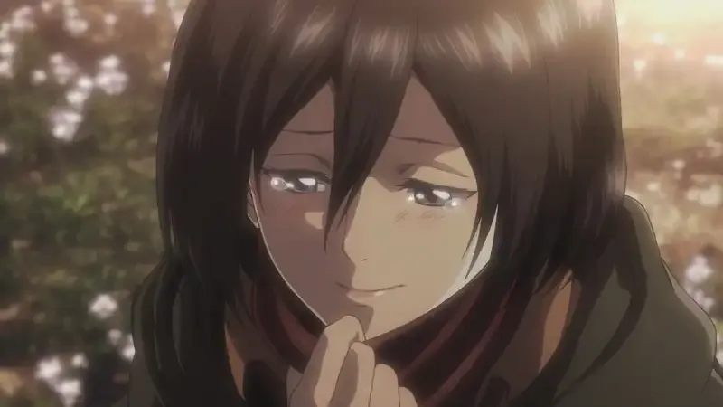 Ảnh Mikasa Ackerman buồn15