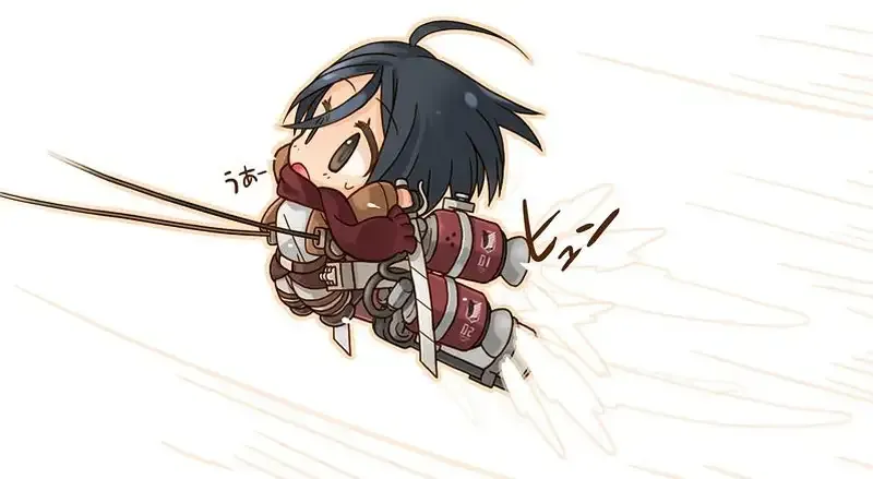 Ảnh Mikasa Ackerman chibi3