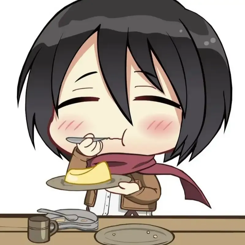 Ảnh Mikasa Ackerman chibi14