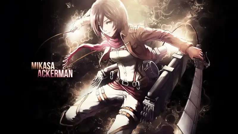 Ảnh Mikasa Ackerman ngầu12