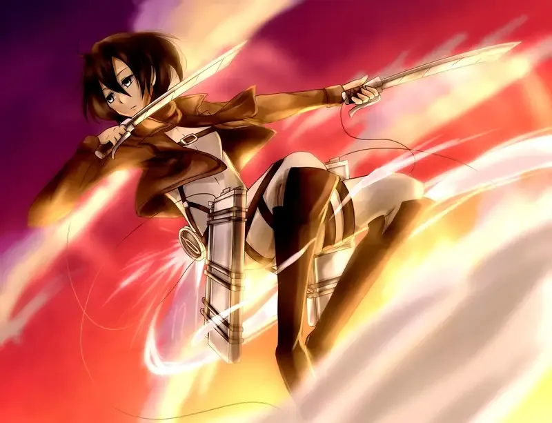 Ảnh Mikasa Ackerman ngầu14