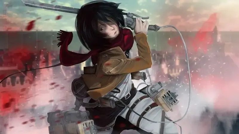 Ảnh Mikasa Ackerman ngầu18