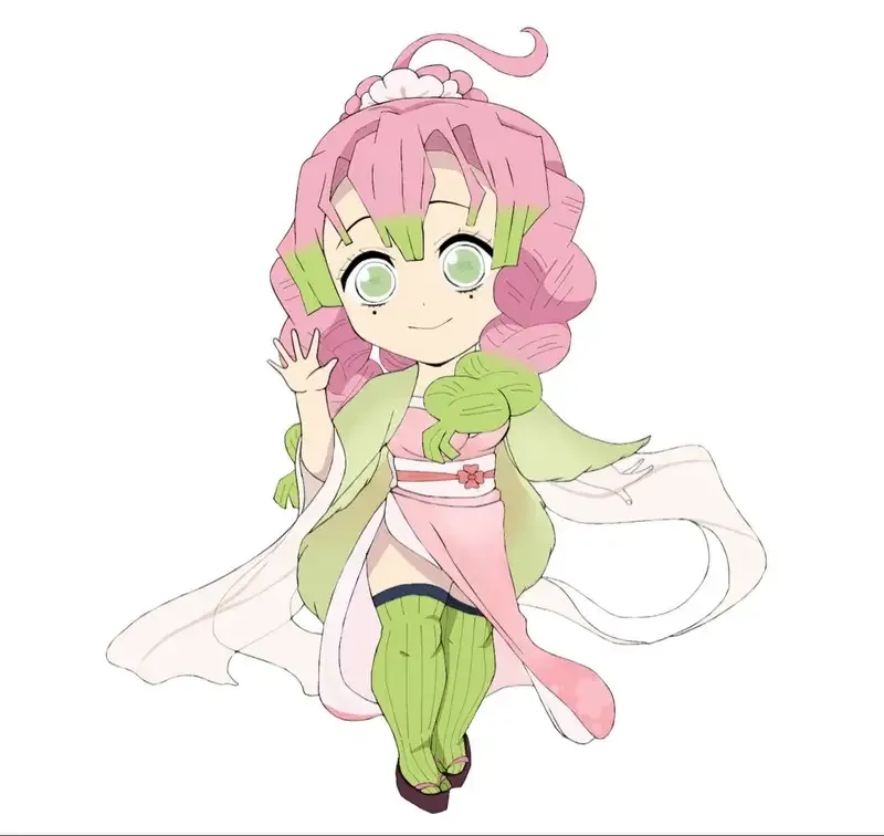 Ảnh Mitsuri Kanroji chibi dành cho fan anime 1