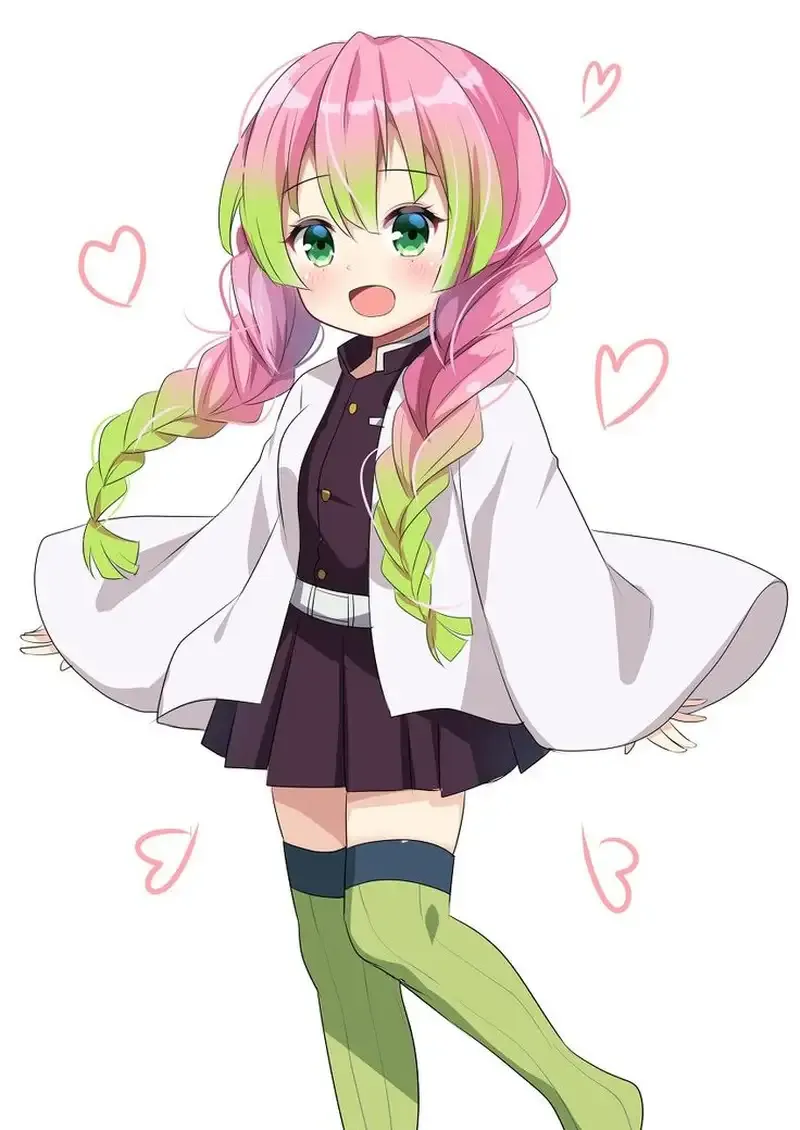 Ảnh Mitsuri Kanroji chibi dành cho fan anime 2