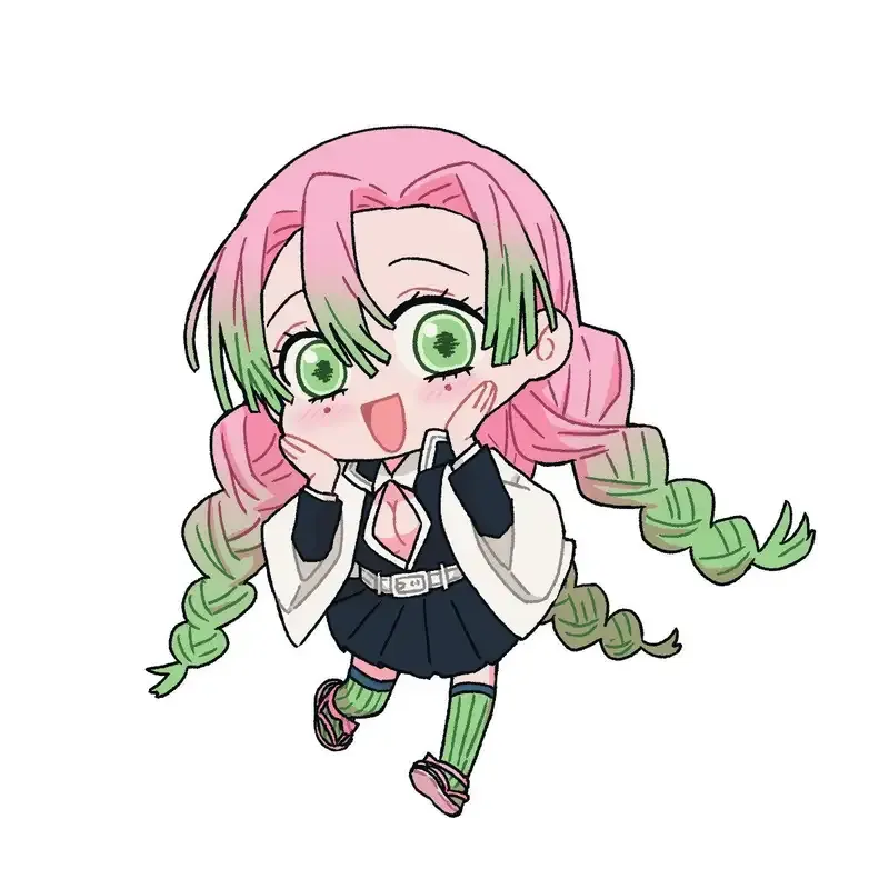 Ảnh Mitsuri Kanroji chibi dành cho fan anime 8