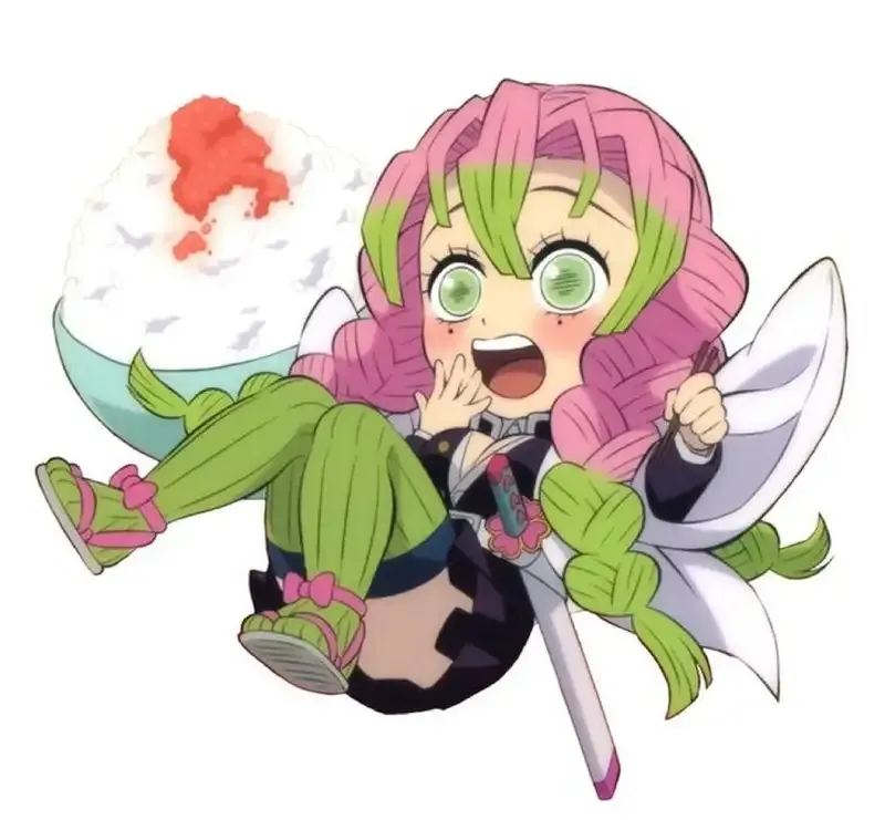 Ảnh Mitsuri Kanroji chibi dành cho fan anime 12