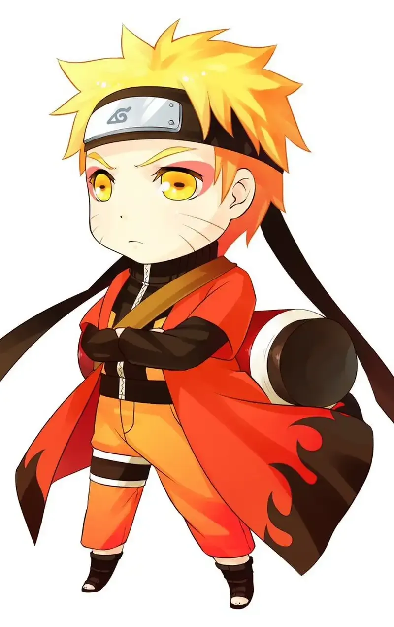 Bộ sưu tập ảnh Naruto Uzumaki chibi 3