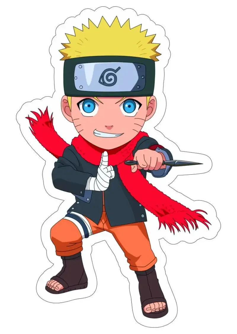 Bộ sưu tập ảnh Naruto Uzumaki chibi 4