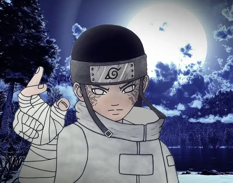 Hình ảnh Neji Hyuga ngầu 39
