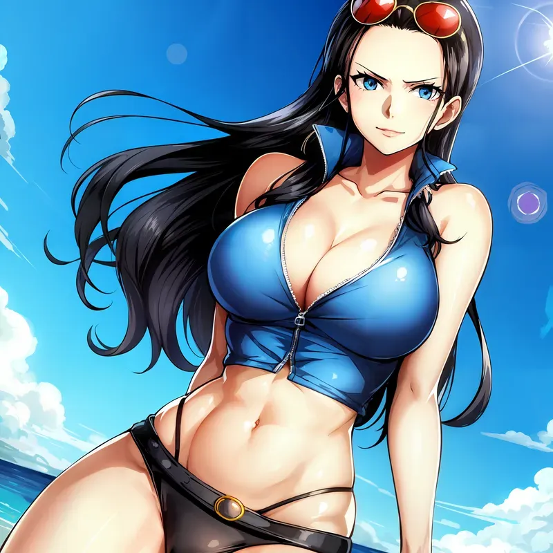 Ảnh Nico Robin mặc bikini 1