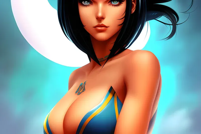 Ảnh Nico Robin mặc bikini 2