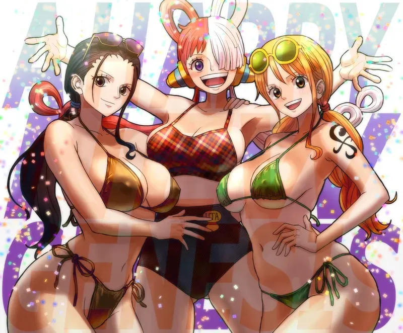 Ảnh Nico Robin mặc bikini 5