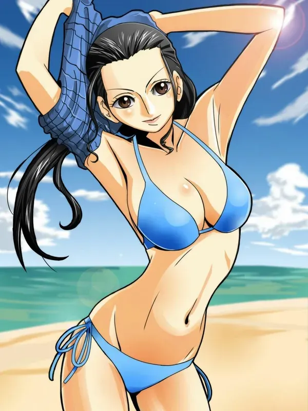 Ảnh Nico Robin mặc bikini 8