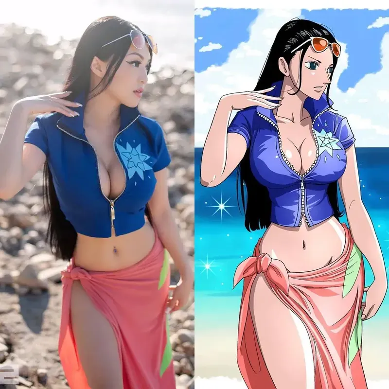 Ảnh Nico Robin mặc bikini 11