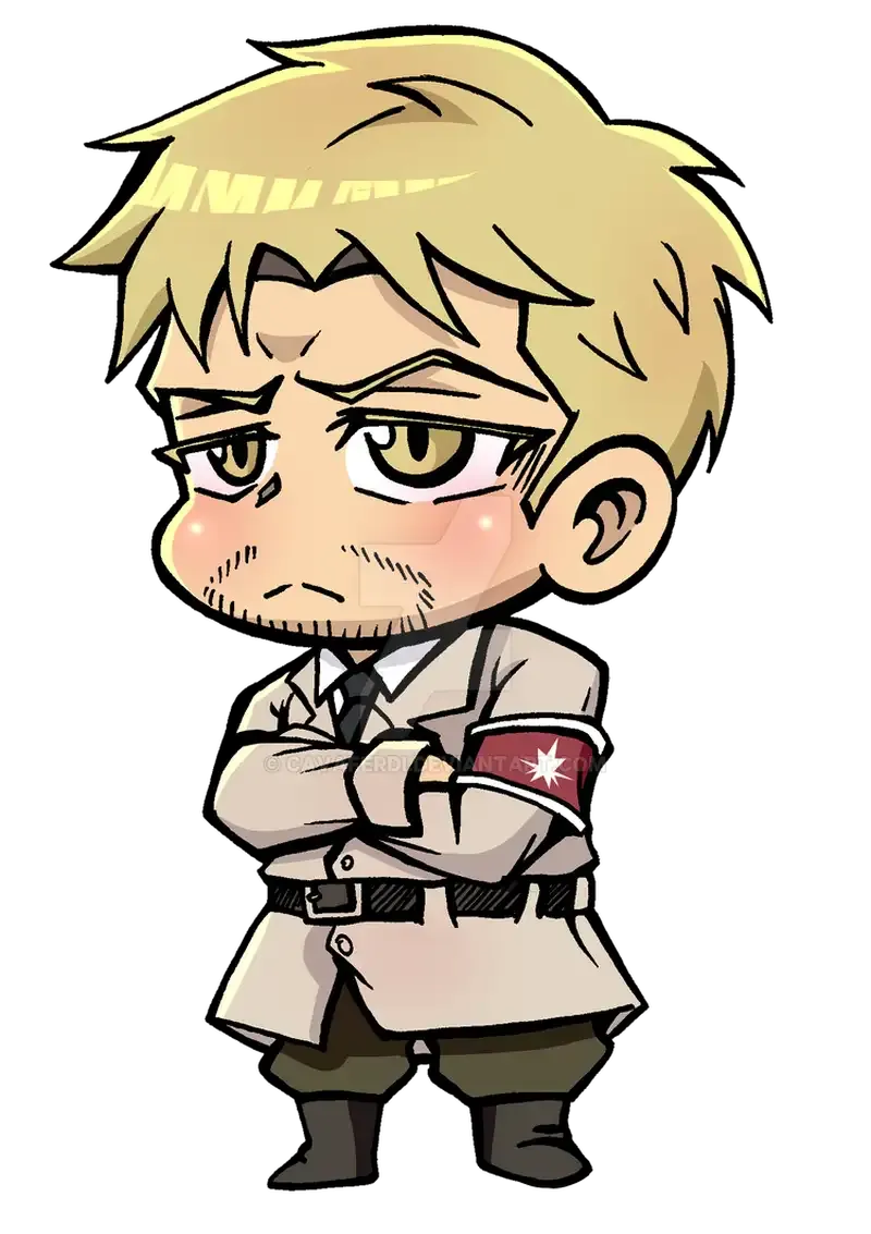 Hình ảnh Reiner Braun chibi đáng yêu10