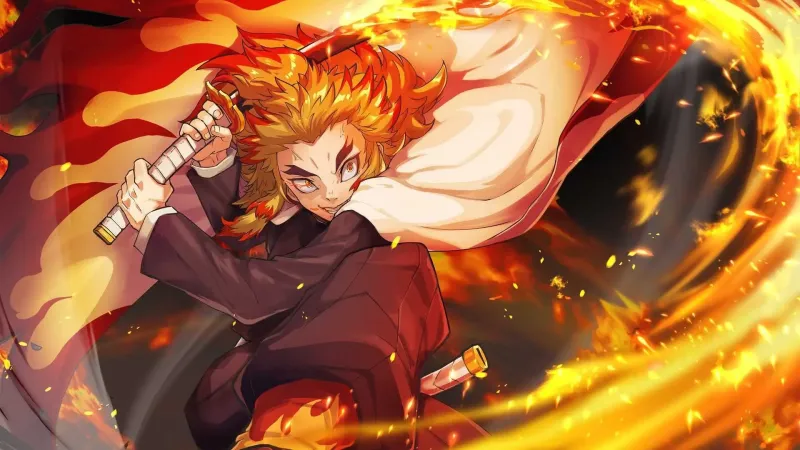 Ảnh Rengoku Kyojuro ngầu cực chất 7