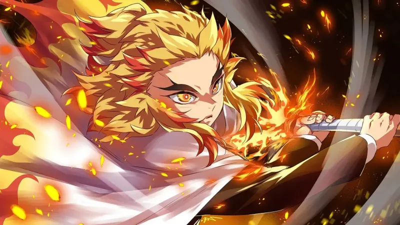 Ảnh Rengoku Kyojuro ngầu cực chất 8
