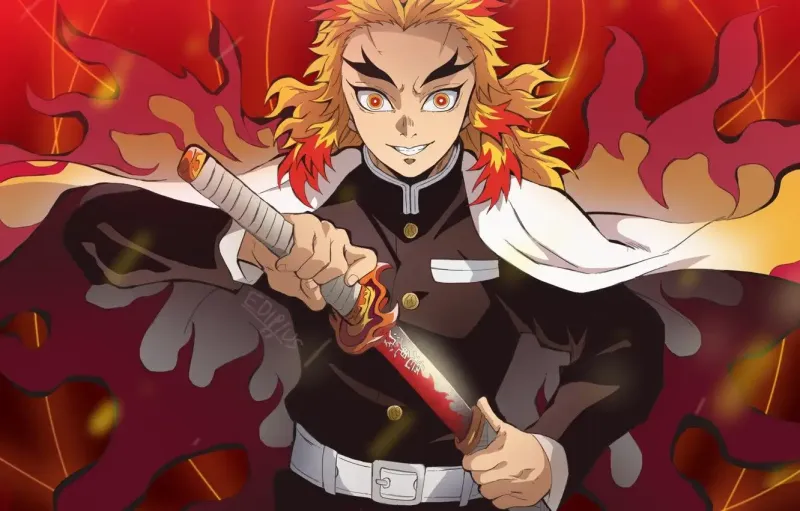 Ảnh Rengoku Kyojuro ngầu cực chất 15