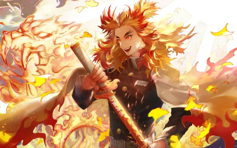 Ảnh Rengoku Kyojuro ngầu cực chất 22