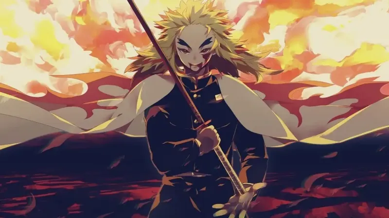 Ảnh Rengoku Kyojuro ngầu cực chất 32