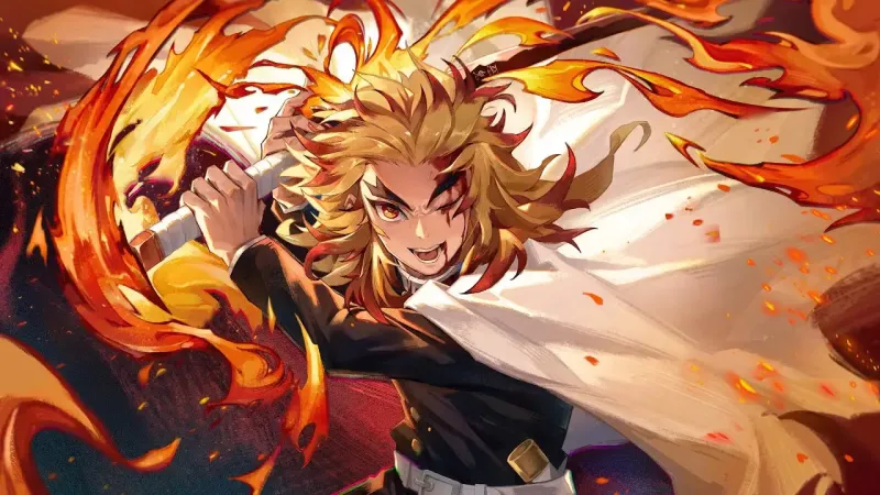 Ảnh Rengoku Kyojuro ngầu cực chất 33