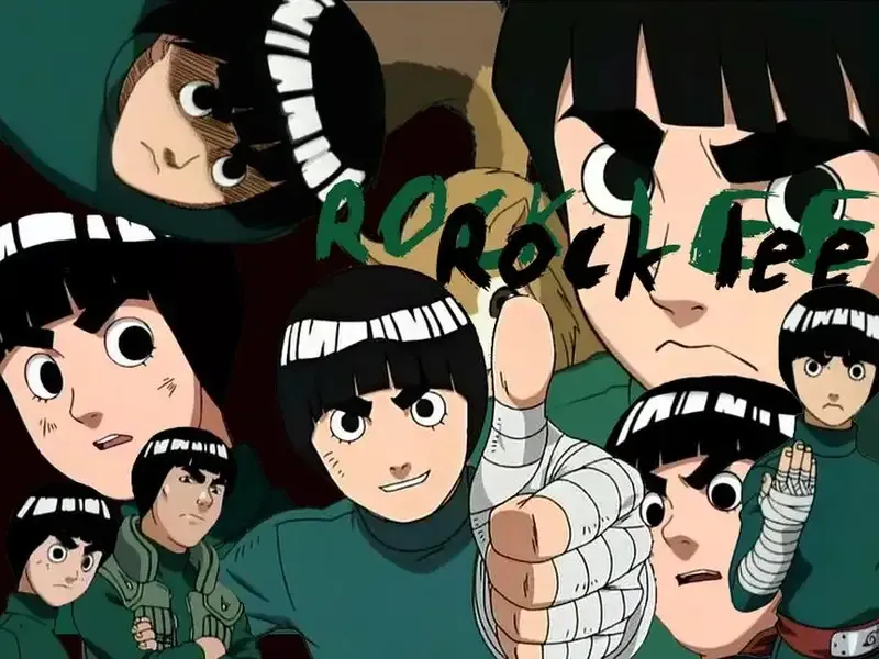 Tổng hợp ảnh Rock Lee đẹp nhất 3