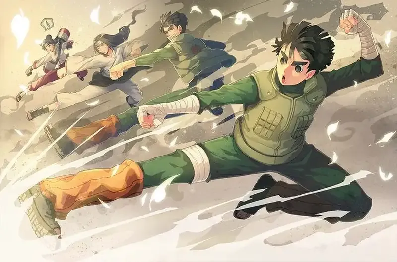 Tổng hợp ảnh Rock Lee đẹp nhất 16