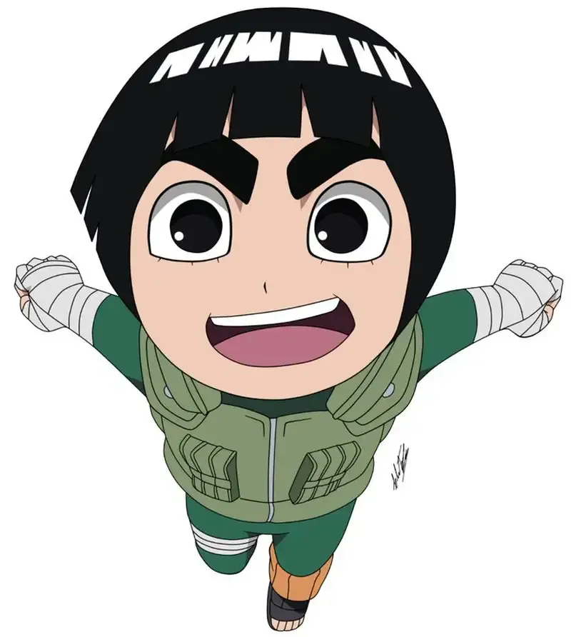 Tổng hợp ảnh Rock Lee chibi 7