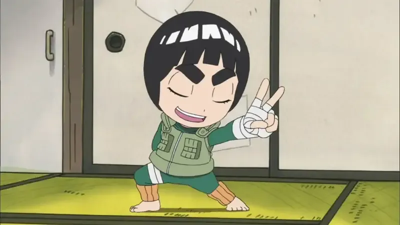 Tổng hợp ảnh Rock Lee chibi 12