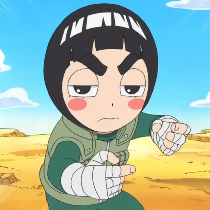 Tổng hợp ảnh Rock Lee chibi 14