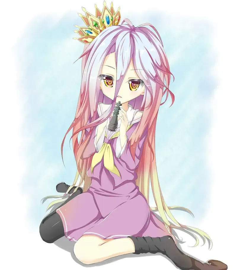 Tổng hợp những hình ảnh Shiro đẹp nhất trong No Game No Life 23