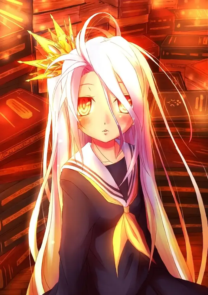 Tổng hợp những hình ảnh Shiro đẹp nhất trong No Game No Life 30