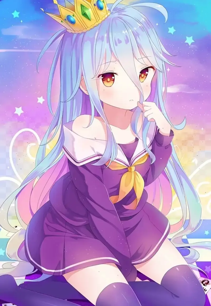 Tổng hợp những hình ảnh Shiro đẹp nhất trong No Game No Life 31