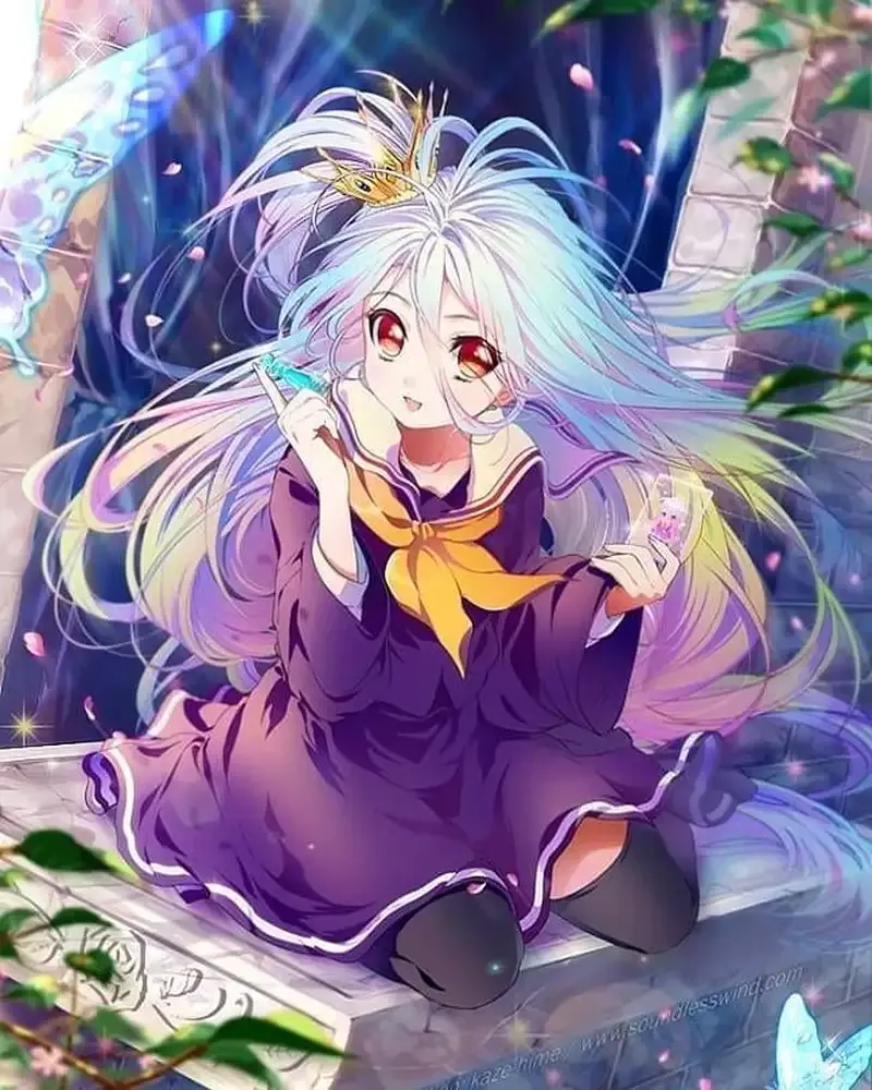Tổng hợp những hình ảnh Shiro đẹp nhất trong No Game No Life 35