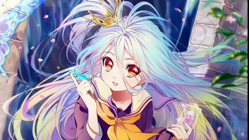 Tổng hợp những hình ảnh Shiro đẹp nhất trong No Game No Life 43