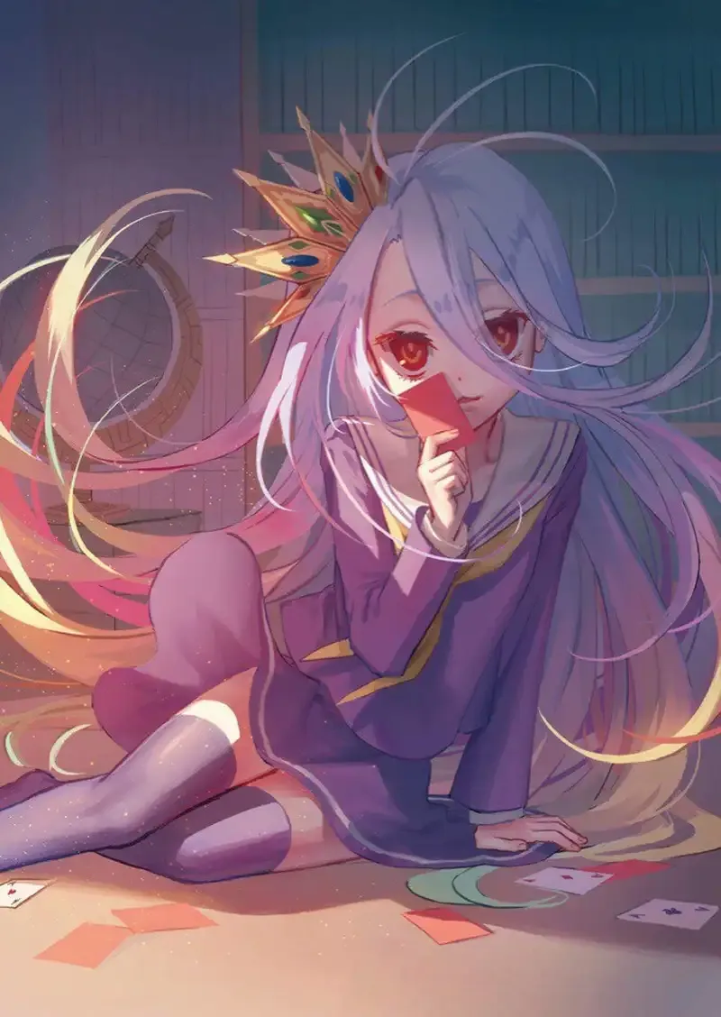 Tổng hợp những hình ảnh Shiro đẹp nhất trong No Game No Life 51