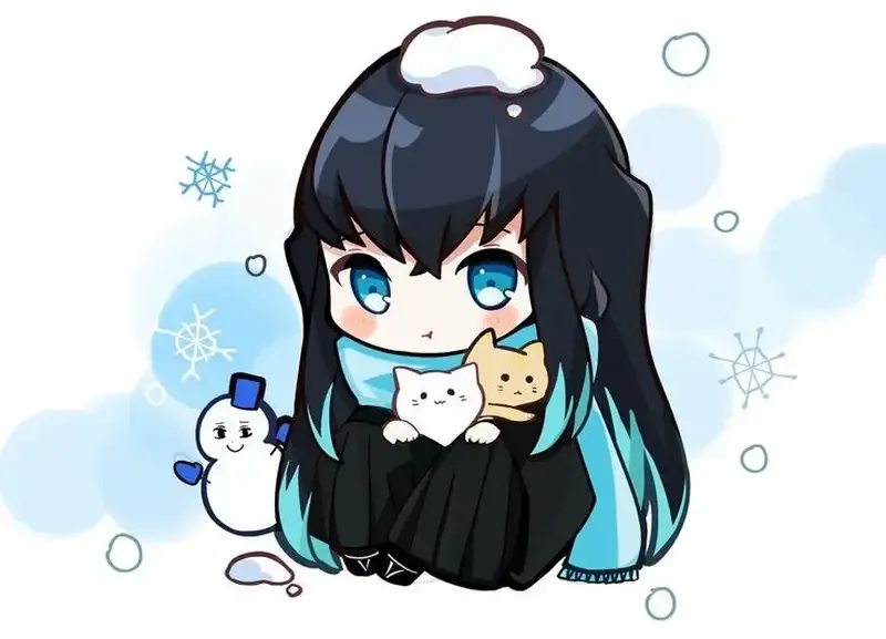 Ảnh Tokito Muichiro chibi 3