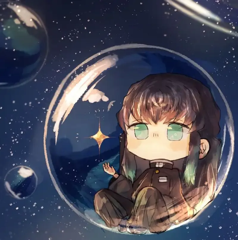 Ảnh Tokito Muichiro chibi 14
