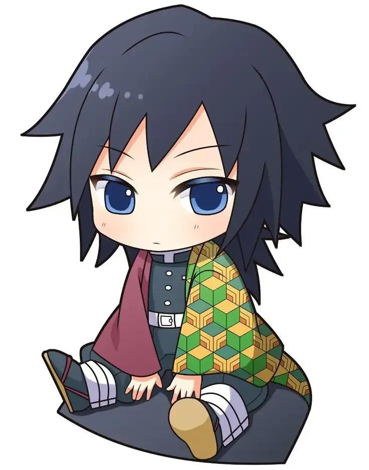 Ảnh Tomioka Giyuu chibi cute nhất 3