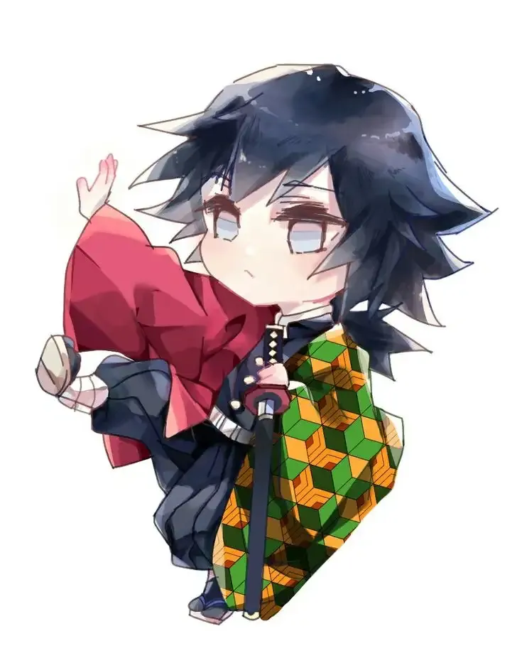 Ảnh Tomioka Giyuu chibi cute nhất 4