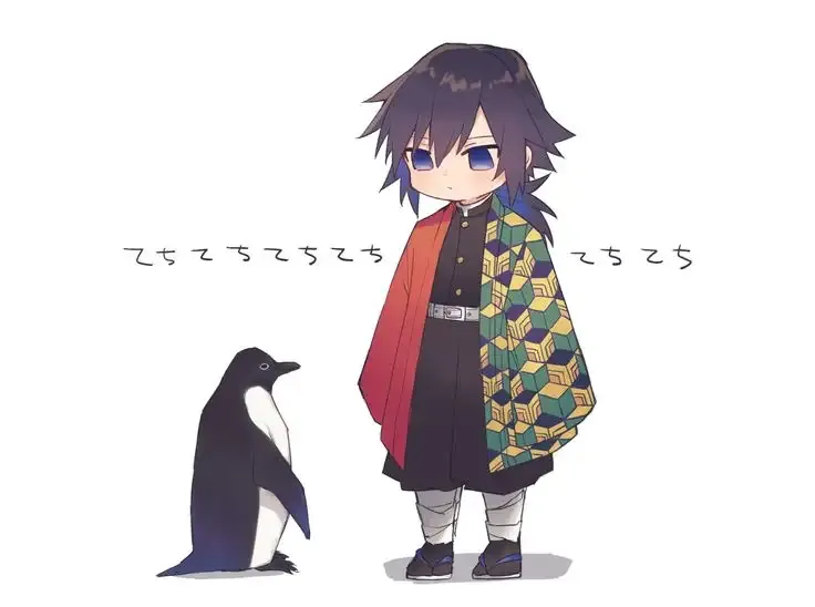 Ảnh Tomioka Giyuu chibi cute nhất 5